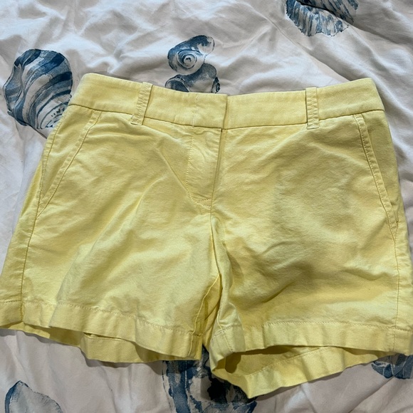 J.Crew Yellow Shorts, Sz 2